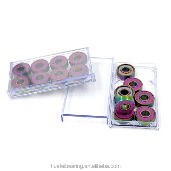 Manufacturer Skateboard Bearing 608 Deep Groove Ball Bearing