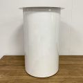 White Round Coffee Dining Furniture Metal Table Legs