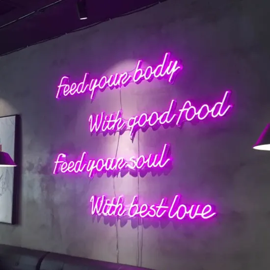 LED NEON CULTURE WALL