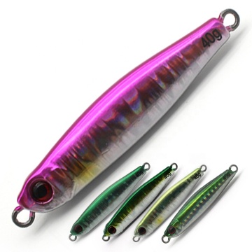 40g Metal Jig Spoon: Bass Bass &amp; Buatan Buatan Saltwater Bass