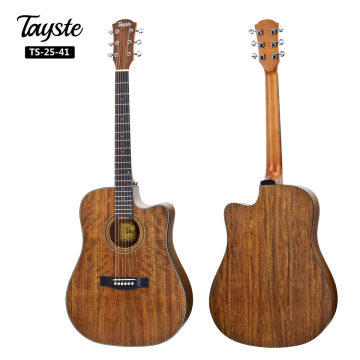 วอลนัท 41 นิ้ว D Barrel Acoustic Guitar