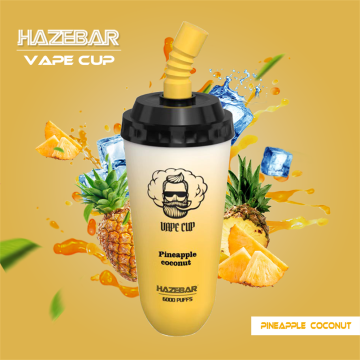 Hazebar Vape Cup 6000 puffs Disposable Vape USA