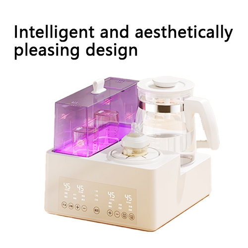 2-in-1 UV Bottle Sterilizer with Dryer, Baby-Targeted 3-in-1 Milk Care Set: Thermo Kettle, Shaker & Warmer