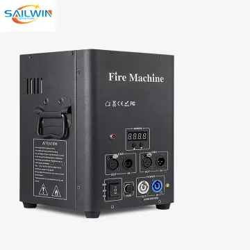 DMX Flame Projector for Safe Stage Effects - Indoor/Outdoor Use