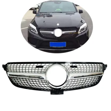 Mercedes-Benz GLE Class W166 Front Grille Bumper Grill for 2016-2018 Facelift