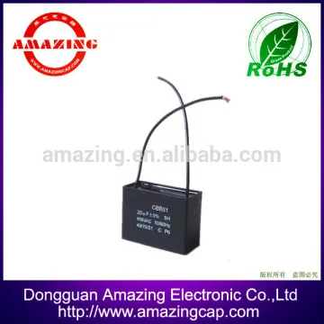 New arrival hot selling powerful ceiling fan capacitor cbb61 20UF 450V