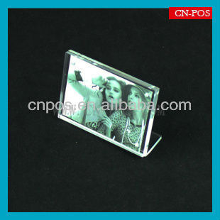 supermarket magnetic acrylic price holder for displaying