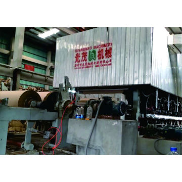 Automatic corrugated fluting paper making machine