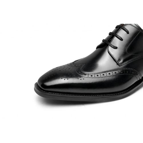 Tire d&#39;aile, chaussures pour hommes en cuir authentiques