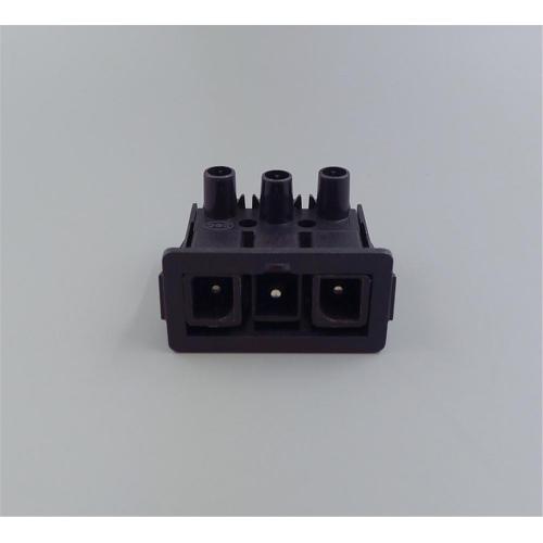 Conector de fio macho plugável de 3 vias