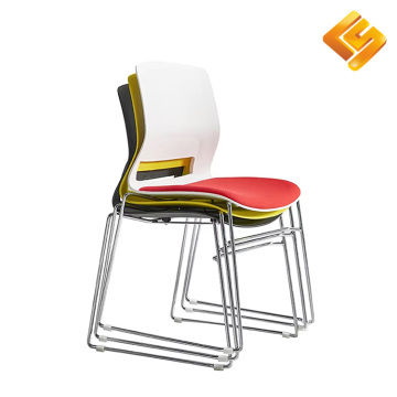 Çağdaş Metal ve Plastik Kafalıklı İstifleme Sandalyesi