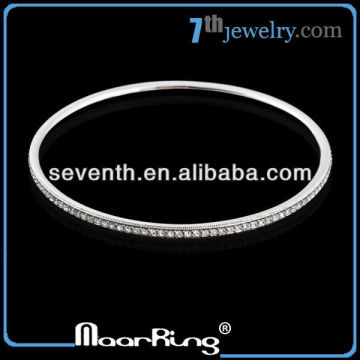 High Quality Unique Multi Small CZ Diamond 925 Zircon Sterling Silver Charm Tennis Bracelet