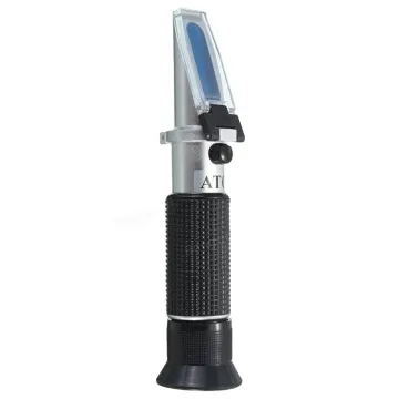 Salinity Refractometer Range 0-28%: Specific Gravity and Salinometer for Food