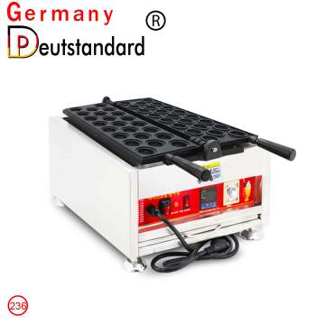 Mesin camilan komersial mesin wafel walnut dengan digital