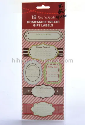 record label sticker