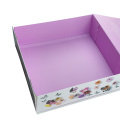 Caja de regalo de rosa fuerte plegable personalizado