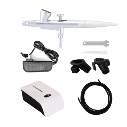 Professional Portable Makeup Airbrush Set - Cake Air Brush Kit
