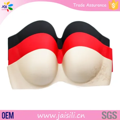 Hot Wholesale Strapless Invisible Seamless Bra For Sexy Girl Image