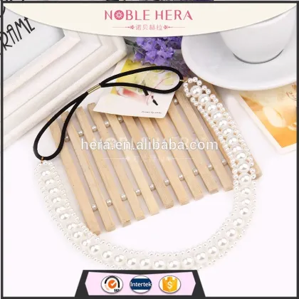 Beautiful pearls headband bridal hair headband HZ-5