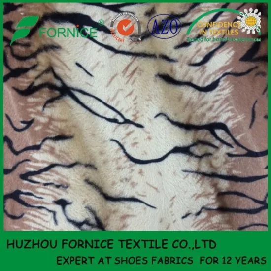 fornice textile 100 polyester velvet print fabric