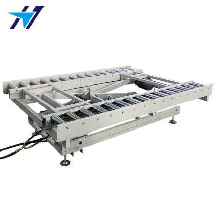 Hydraulic roller lifting platform