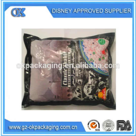 Rice bag with printing