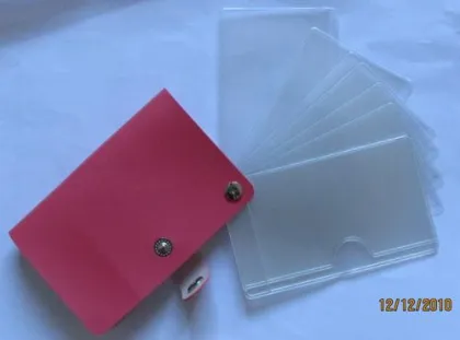 PVC card holder,VISA MASTER card holde