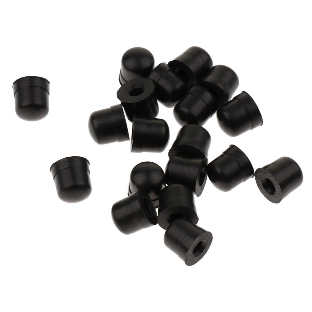 20 Pcs Trombone Slide Bow Rubber End Tip Bumper For Trombone Repair