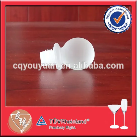 Cheap small size white glass bottle stopper for perfume
