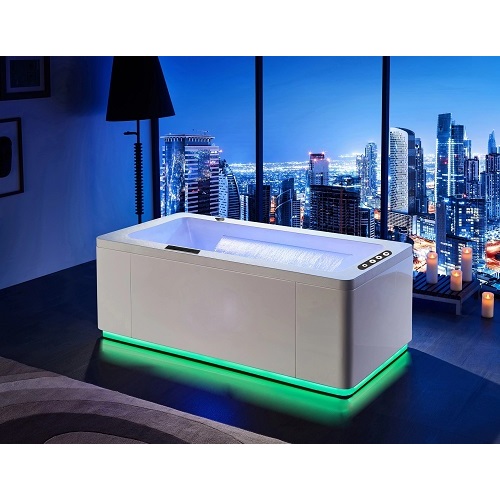 Bathtub Massage Therapy Acrylic Hot Tub Waterfall Massage Function Manufactory