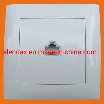 Настенная розетка RJ45 с телефоном F9011