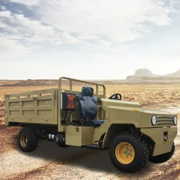 Agricultural ATV and UTV Vehicles with Dump Beds for Farming