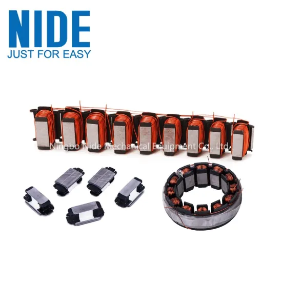 Automatic liner segment stator needle winding machine