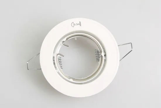 Ip20 Recessed Adjustable Matel Halogen Spotlights For Store Lighting