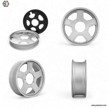 Low Pressure Die Casting Aluminum Wheels | High Strength Low Porosity | T6 Heat Treatment