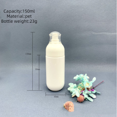 Cosmetic Cream Bottle 200ml Plastic Lotion Pump Bottle