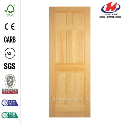 Fir 6-Panel Interior Door