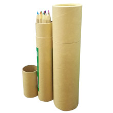 Paper cylindrical pencil case