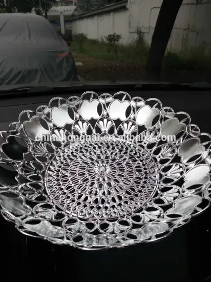silver plated fruit serving tray for wholesale,PP fruit plate,nut plate,sweet tray
