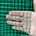 Temporary garden green color 2x2 pvc coated welded wire mesh