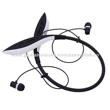 Stereo Bluetooth Headphones with Microphone Black, 108dB Sensitivity