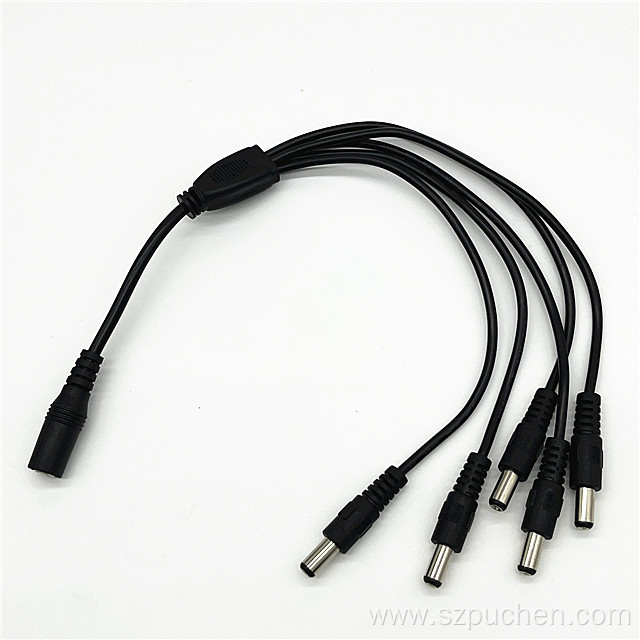 1 to 2/3/4/5/8/10 Way DC Power Splitter Cable