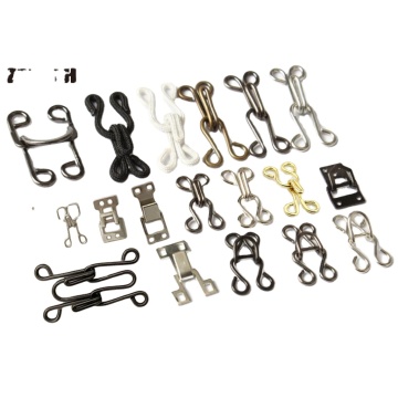 Collar Hook and Eye (KH20101) in Multiple Sizes for Coats