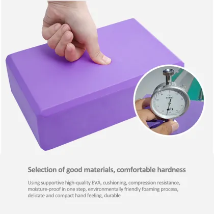 Yugland Eco-Friendly Custom LOGO EVA Foam Yoga Blocks: High Density Yoga Foam Block