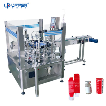 Vertical Cartoning Machine for Small Bottle Packaging