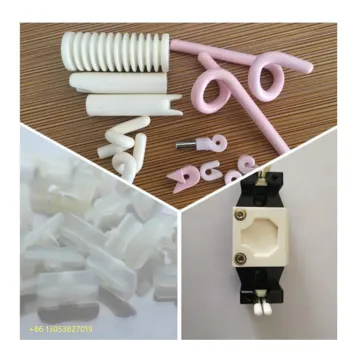 Textile Yarn Spinning Components: Ceramic Traverse Guides, Air Nozzles, and Hook Guides