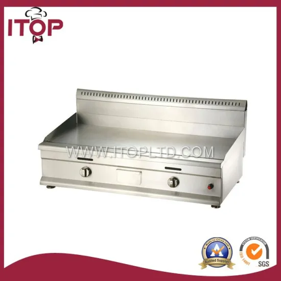 all stainless steel all flat LPG gas griddle for sale