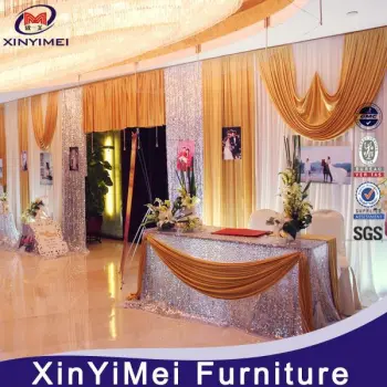 Good quality wedding crystal backdrop