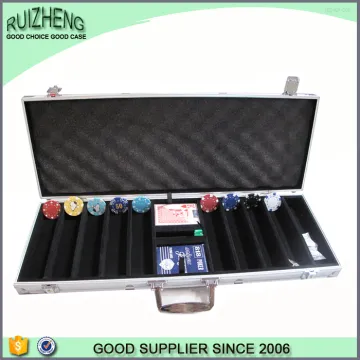 Hot sale aluminum class casino poker chip case