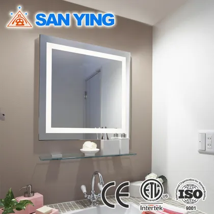 IP44 LVD Illume LED Backlit Frameless Rectangular Mirror